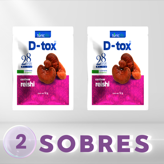 D-tox Toniclife Paquete 2 pzas con 12 gr c/u