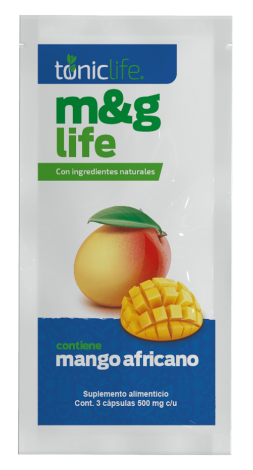MGO Mango Life sobre Toniclife con 3 caps