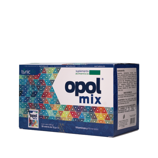 opol mix Toniclife caja con 30 sobres de 12 gr c/u