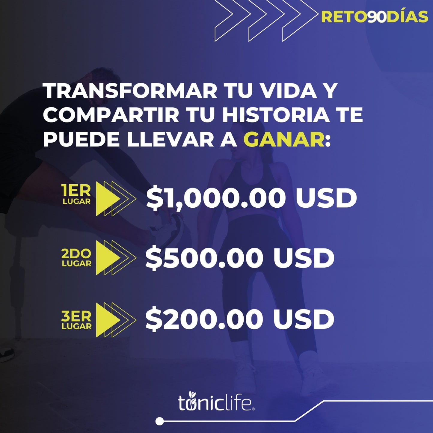Reto Toniclife 90 dias